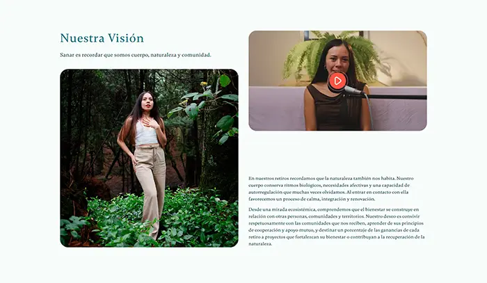 Captura de pantalla del sitio web Otro Mundo